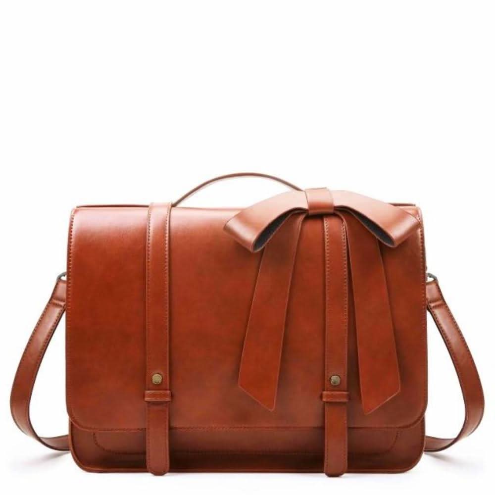 Knot | Retro Taske Twist i Blå-Rosa 