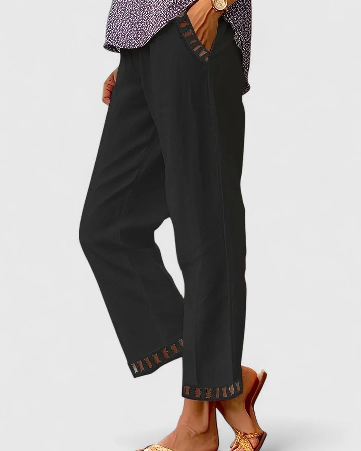 Geneviève™ | Raffinerede og lette hørbukser