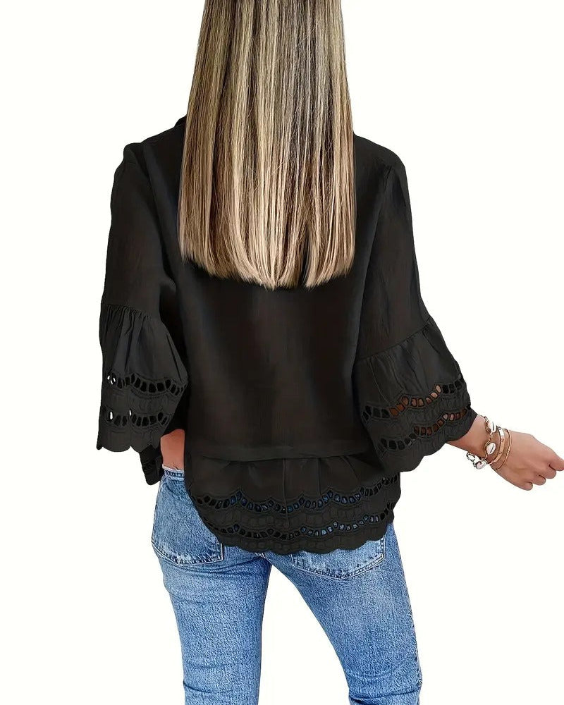 Céleste™ | Elegant luftig bluse 