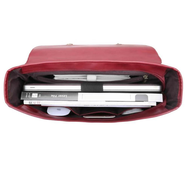 Knot | Retro Taske Twist i Blå-Rosa 