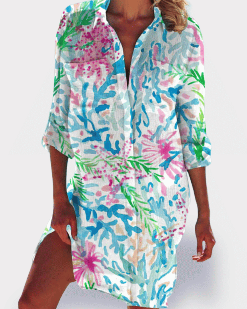 Ulissea™ | Farverig og let sommerkjole