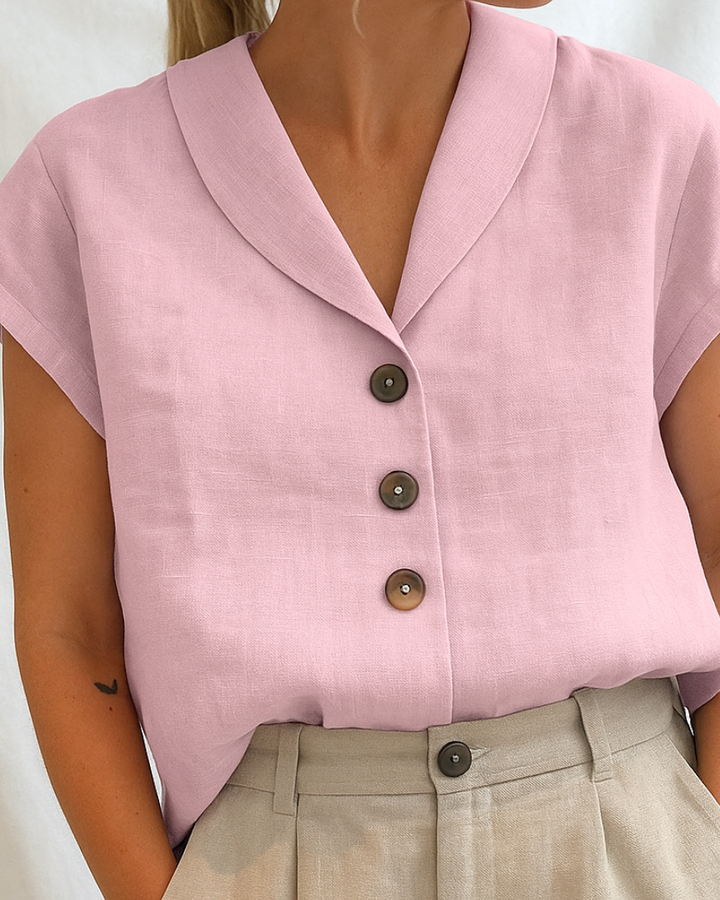 Celestine™ | Gennemsigtig sommerbluse 