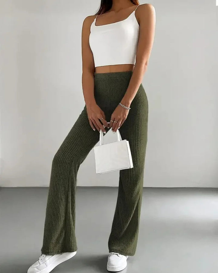 Madeleine™ | Fløjlsbukser med svaj