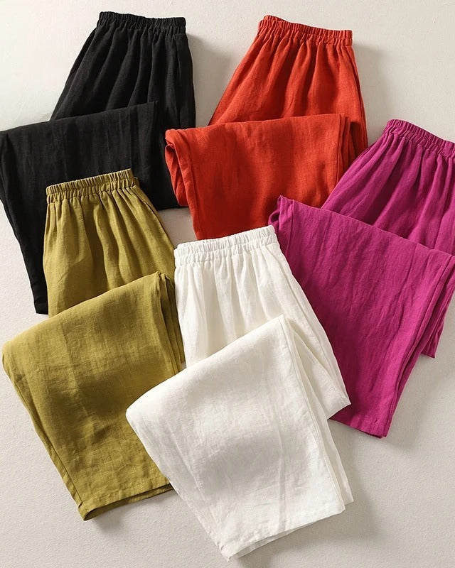 Lucienne™ | Light Linen Pants