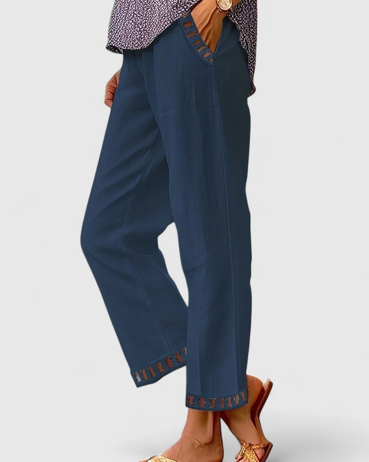 Geneviève™ | Raffinerede og lette hørbukser