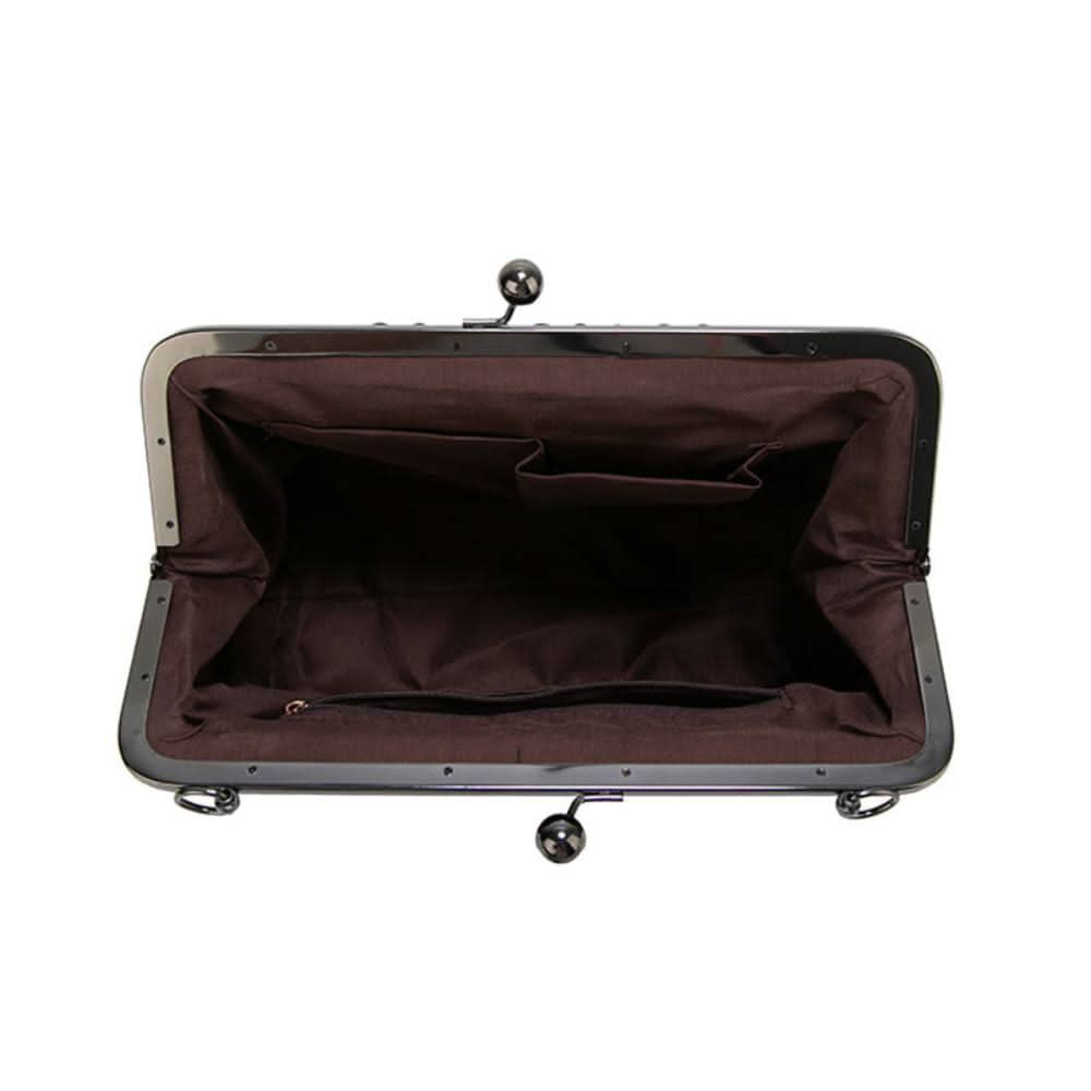 Mila | Tidløs vintage taske med elegant spænde-lukning 