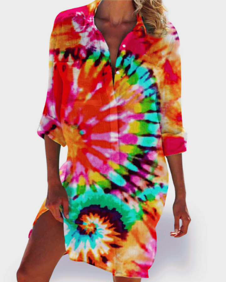 Ulissea™ | Farverig og let sommerkjole