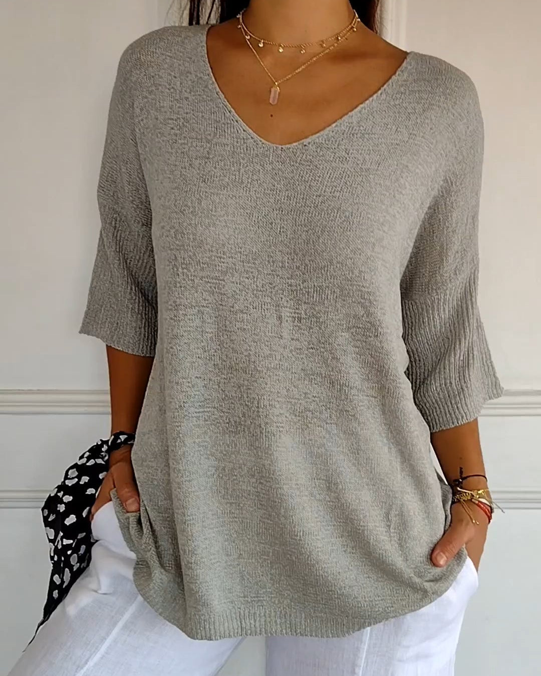 Elara™ | Stylish Knit Top