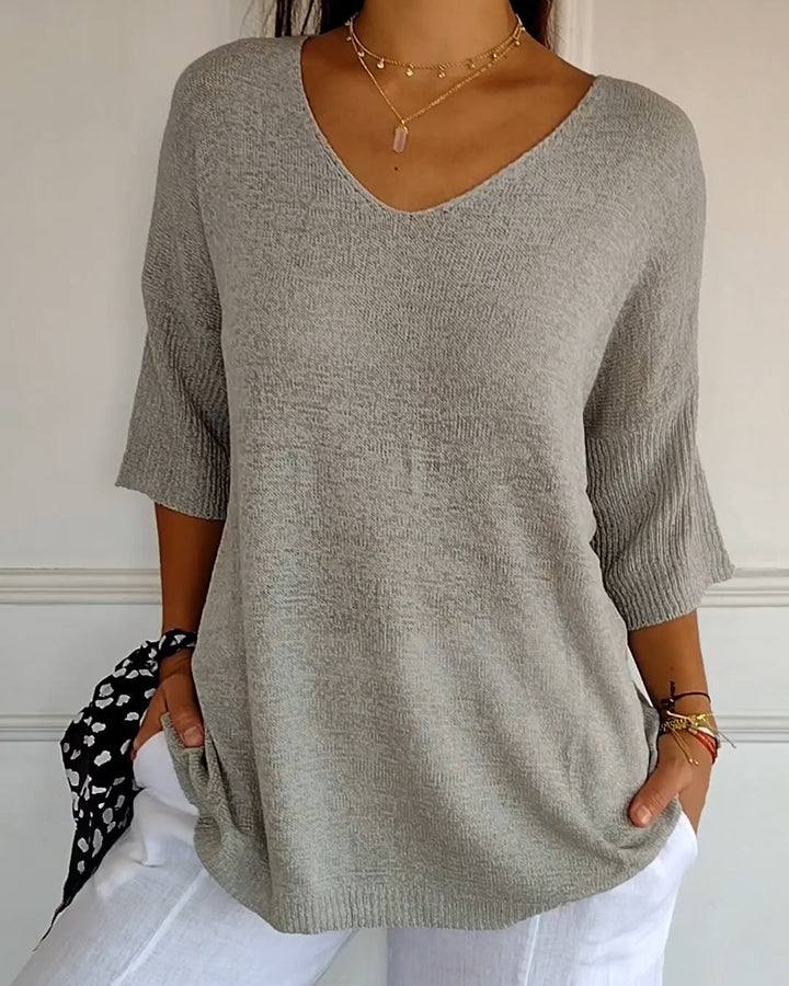 Elara™ | Stylish Knit Top