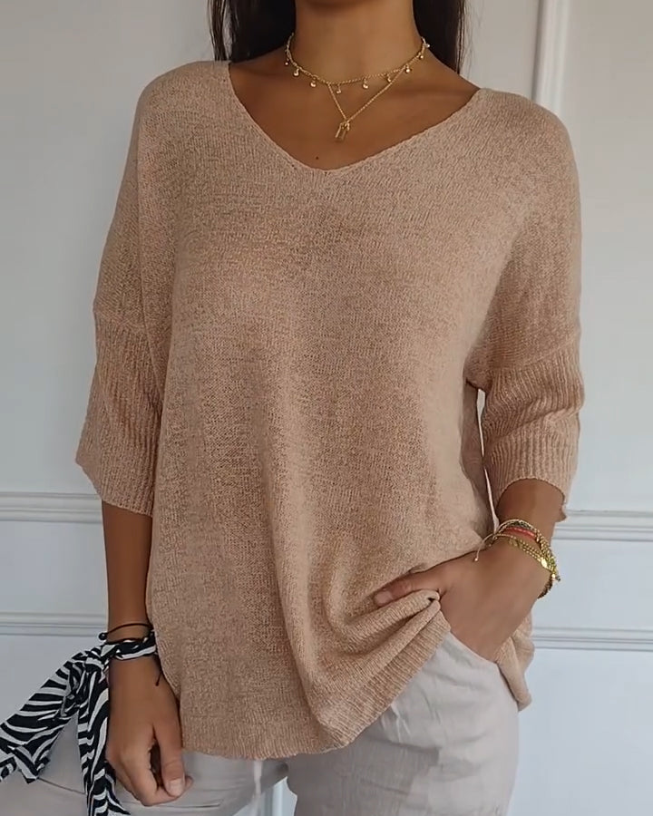 Elara™ | Stylish Knit Top