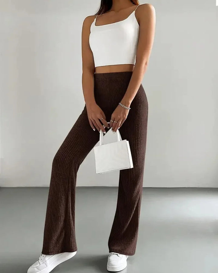 Madeleine™ | Fløjlsbukser med svaj