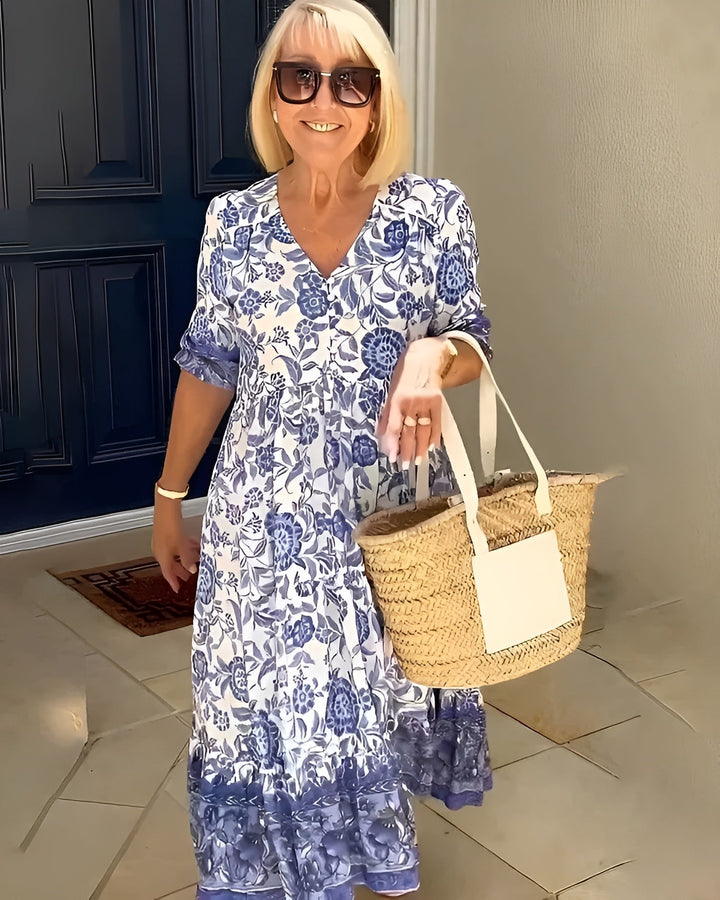 Ysolde™ | Elegant blomsterkjole