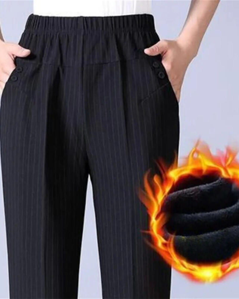 Veliz™ | Warm & Elegant Fleece Pants
