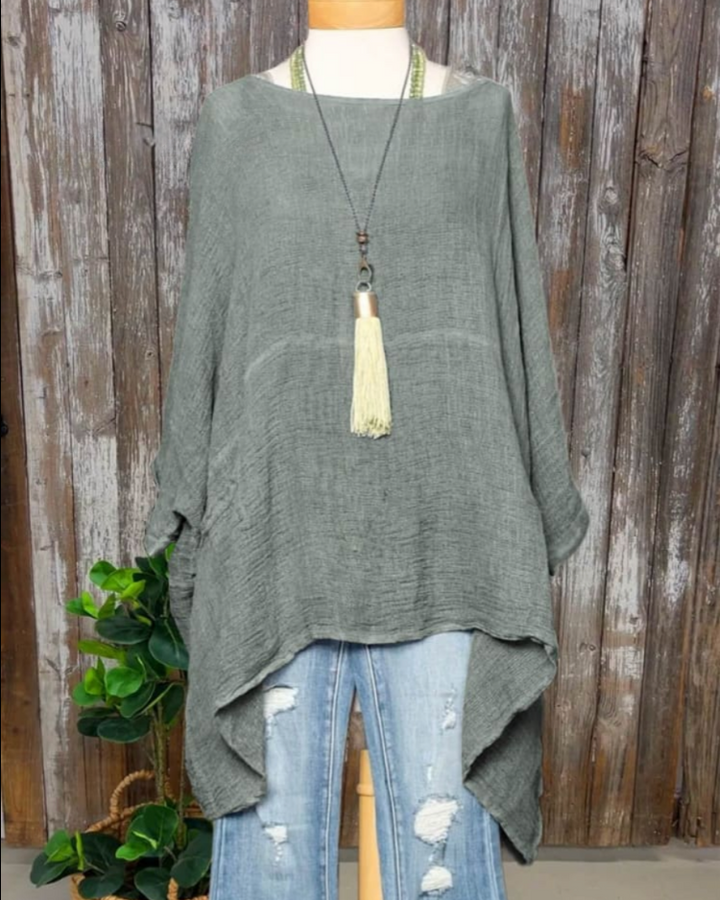 Eliora™ | Komfortabel, afslappet bomuldstop