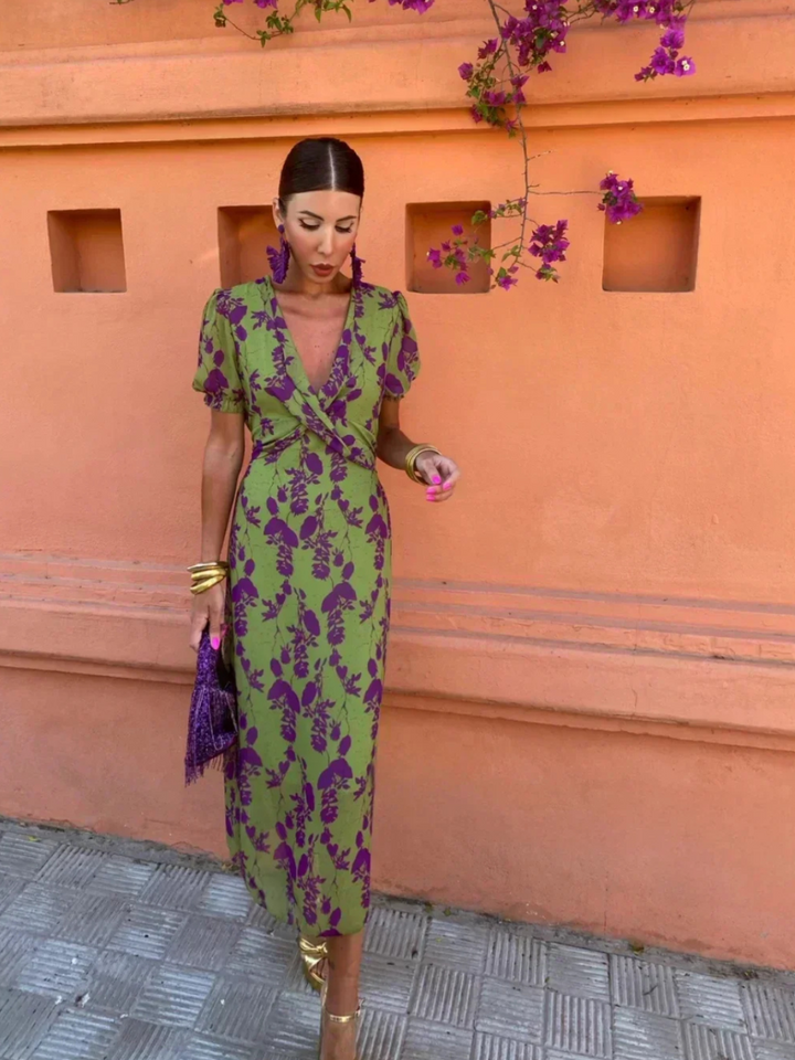 Laara™ | Sofistikeret sommerkjole 