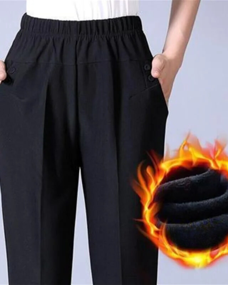 Veliz™ | Warm & Elegant Fleece Pants