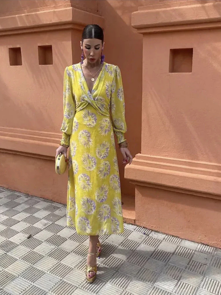 Elvire™ | Blomsterprintet sommerkjole