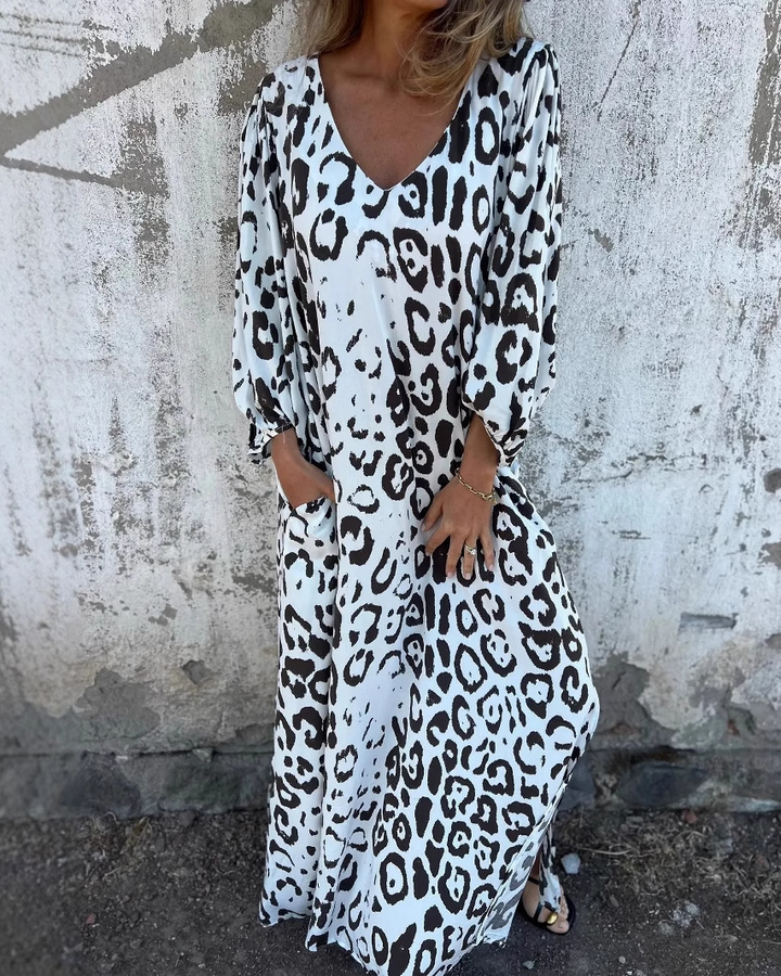 Virella™ | Leopard Print Dress