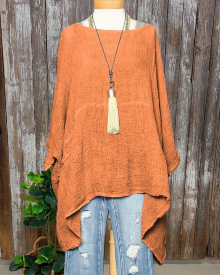 Eliora™ | Komfortabel, afslappet bomuldstop