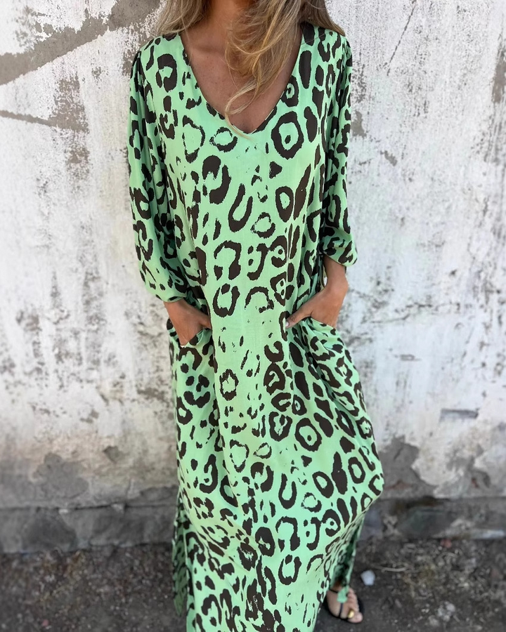 Virella™ | Leopard Print Dress