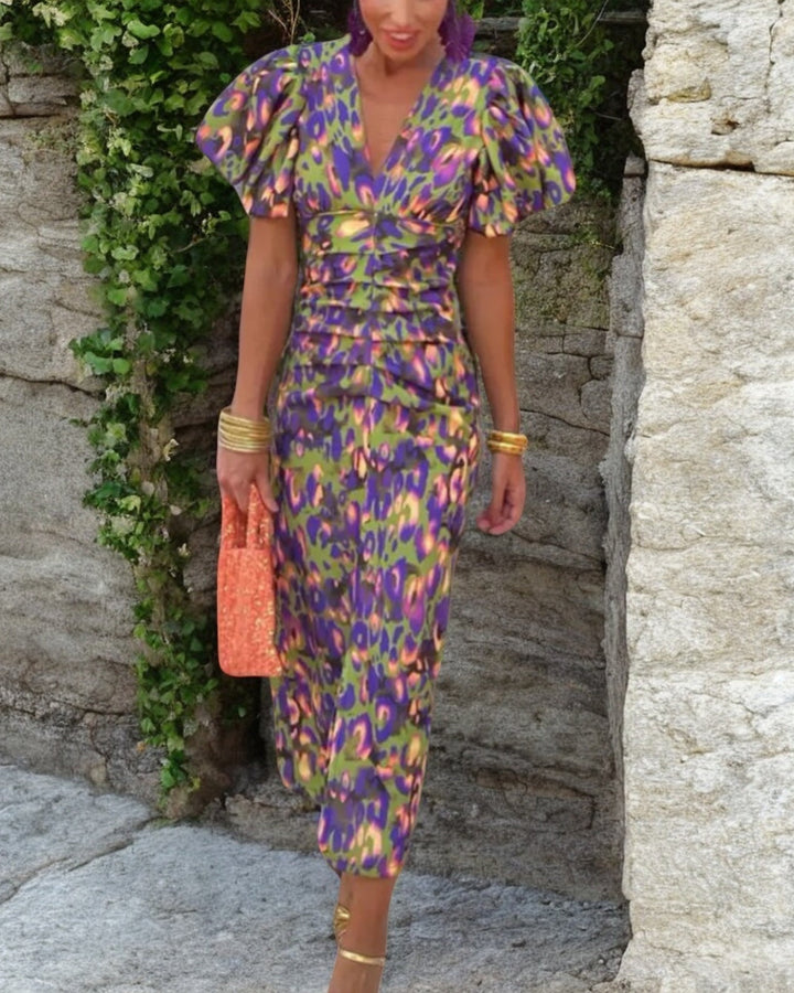 Delora™ | Livlig Fiesta-kjole med spektakulære detaljer