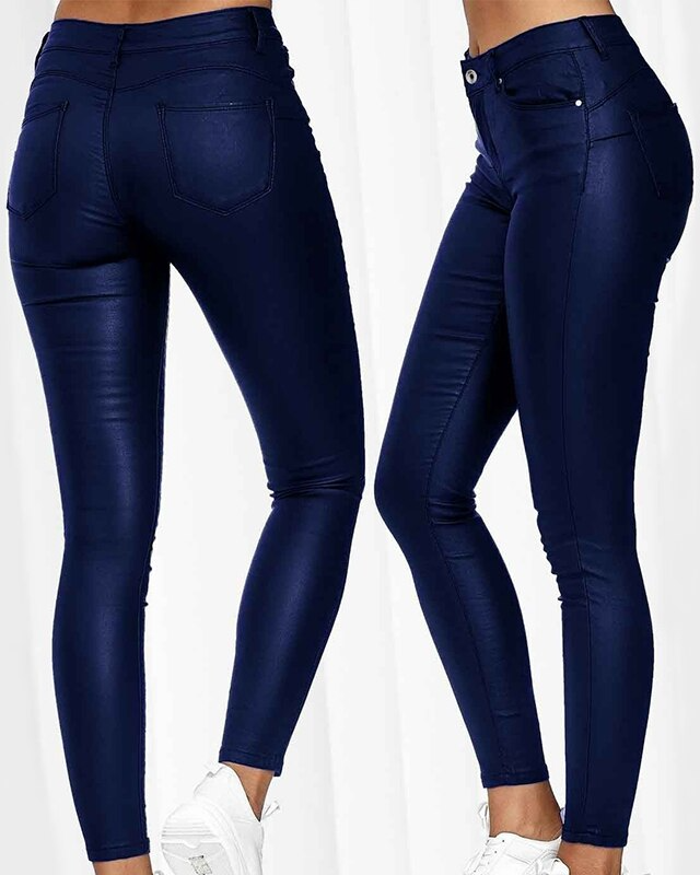 Lexi™ | Stretch-læderbukser