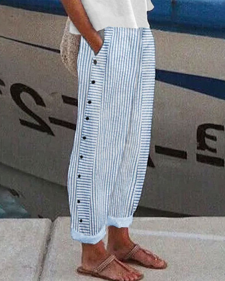 Héloïse™ | Fritidsbukser med sidelommer