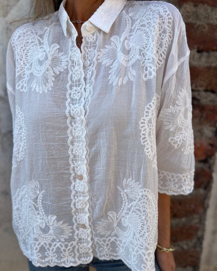 Celestine™ | Elegant Luftig Bluse 