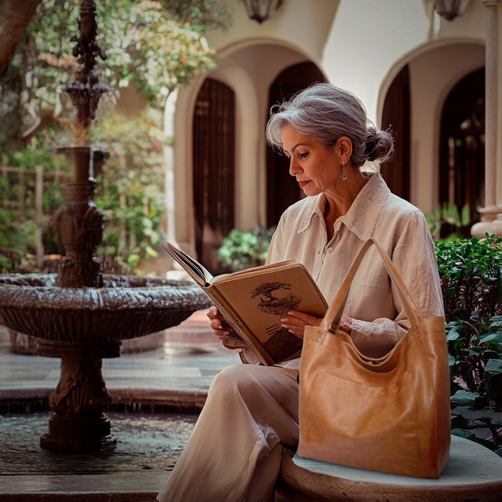 Marigold | Udsøgt luksus skuldertaske lavet af blødt materiale 