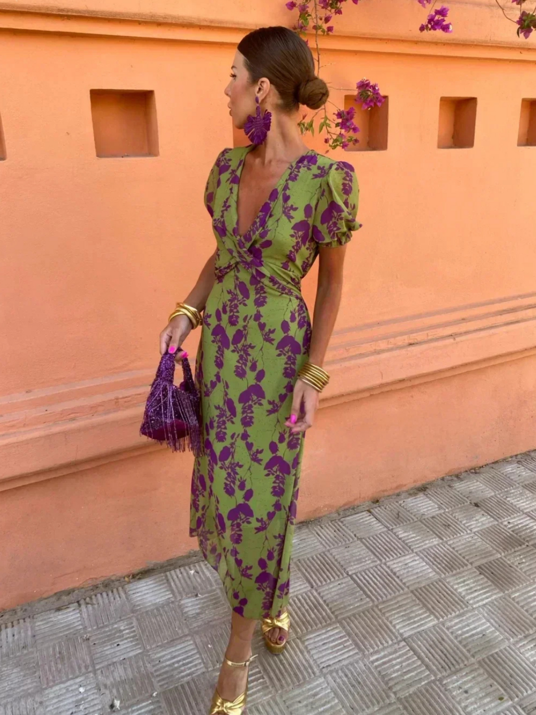 Laara™ | Sofistikeret sommerkjole 