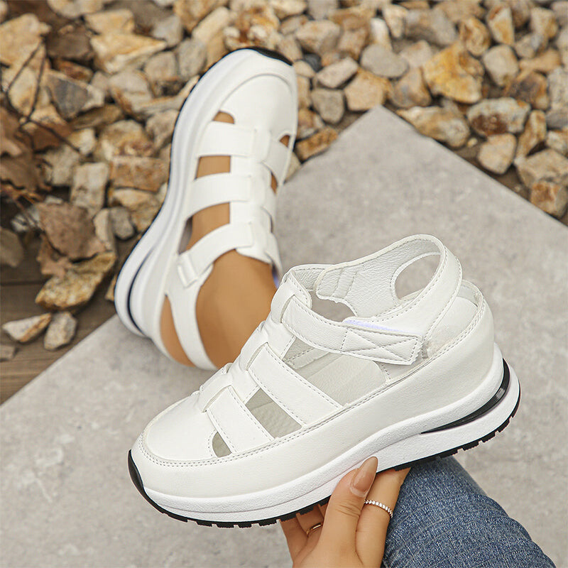 Ottilie™ | Orthopedic Vegan Leather Sneaker Sandals