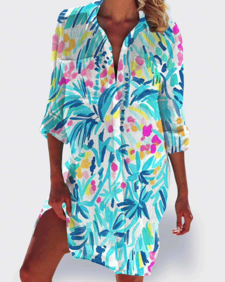 Ulissea™ | Farverig og let sommerkjole