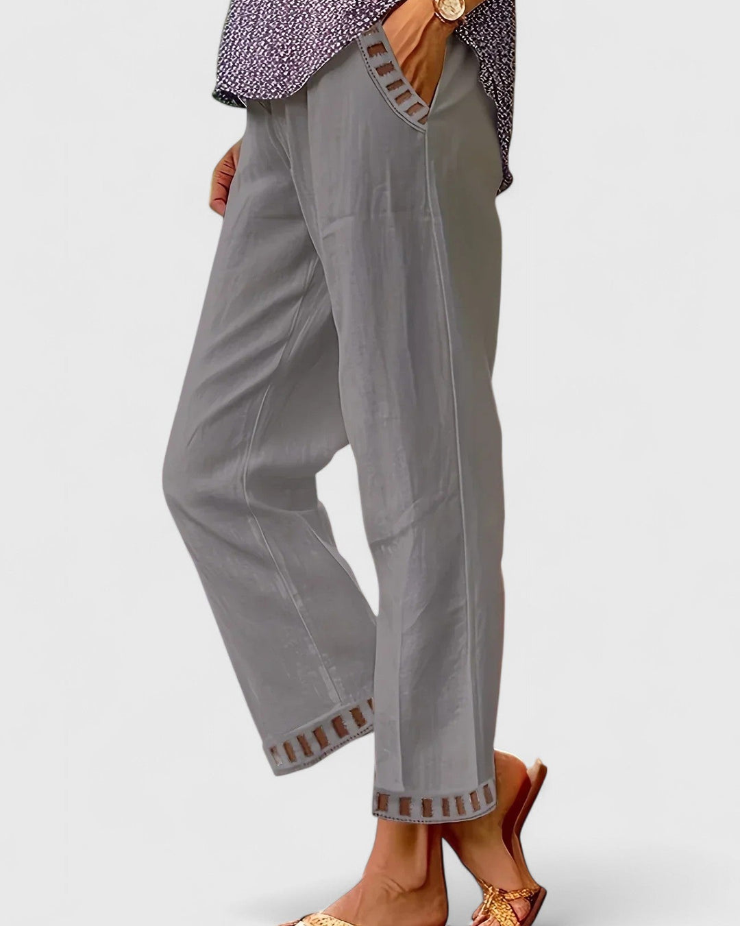 Geneviève™ | Raffinerede og lette hørbukser