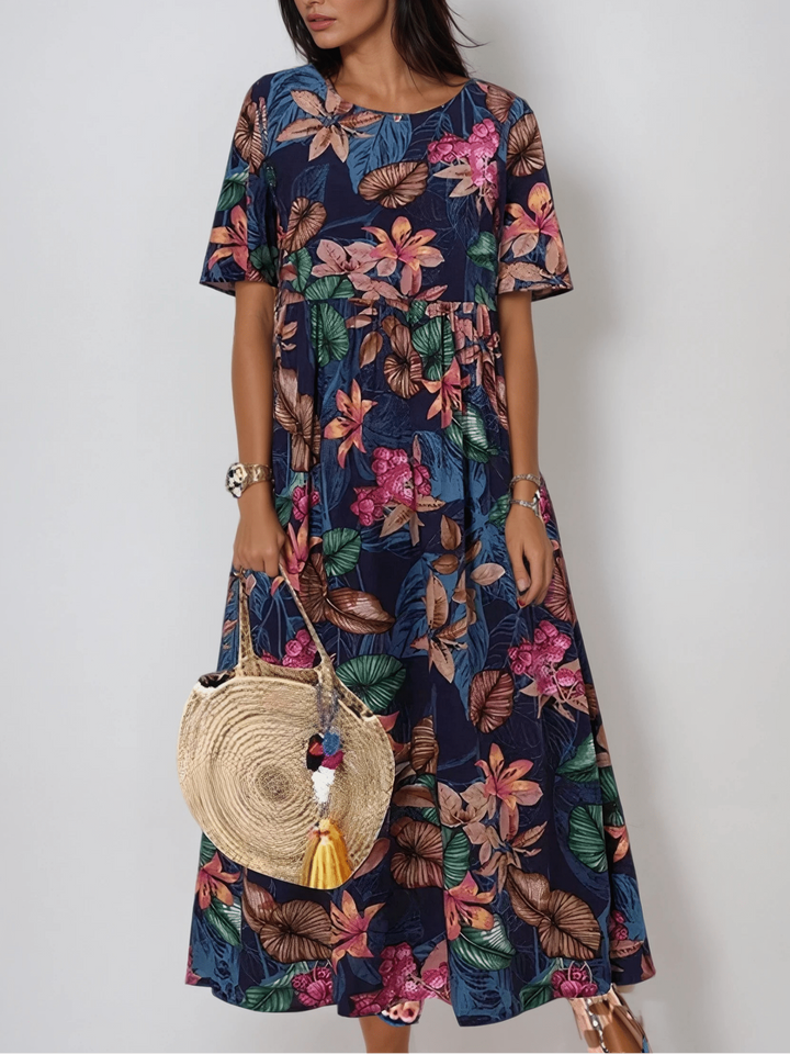 Temi™ | Yndefuld Sommerblomsterkjole