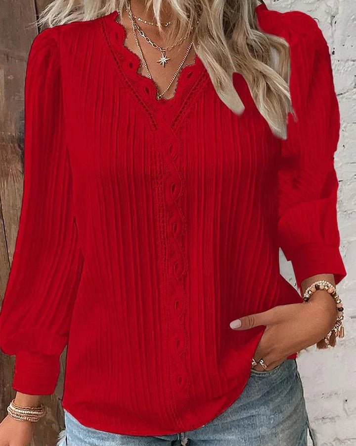 Celeste™ | Elegant blondebluse