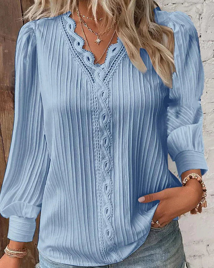 Celeste™ | Elegant blondebluse