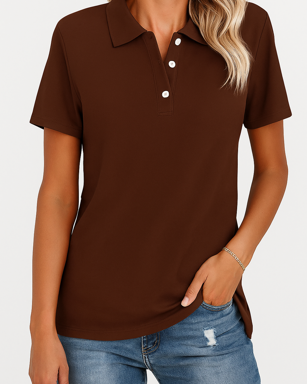 Juliet™ | Elegant, åndbar poloshirt