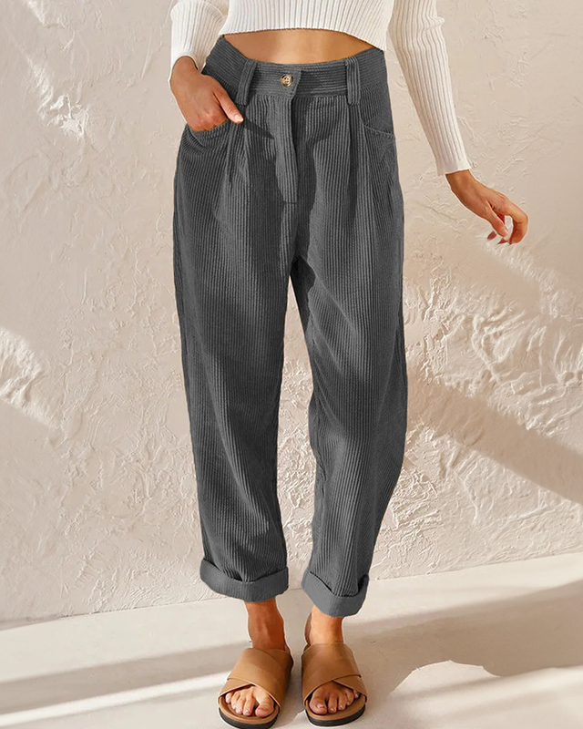 Coralie™ | Casual Corduroy Pants