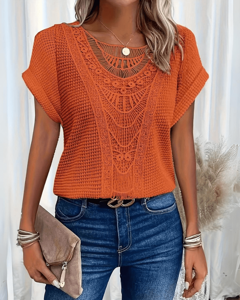 Valentina™ | Elegant blondebluse