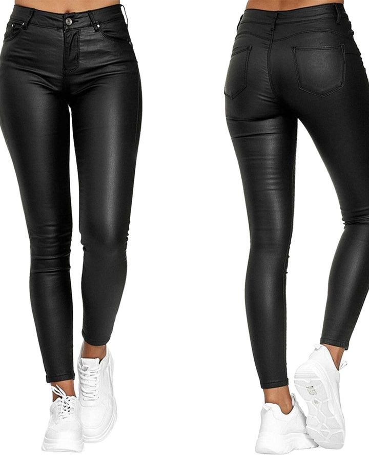 Lexi™ | Stretch-læderbukser