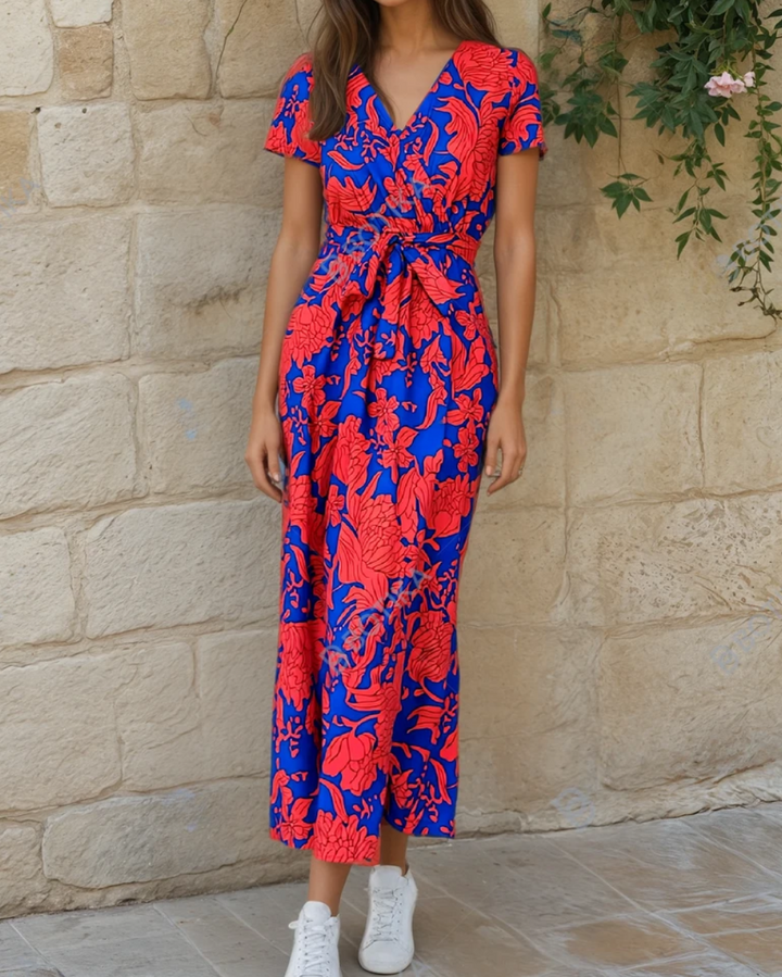 Zanira™ | Let og elegant farverig kjole