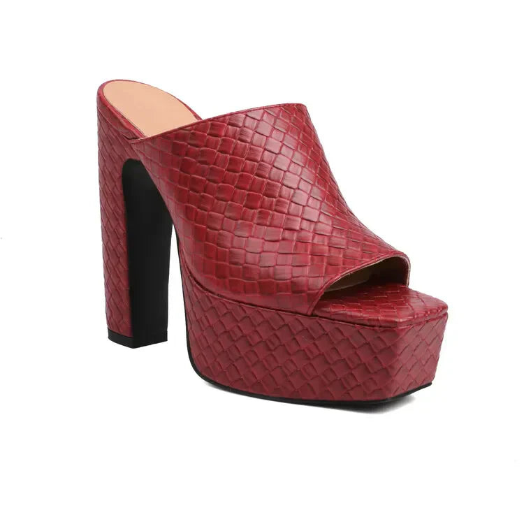 Giselle™ | Leather Platform Sandals