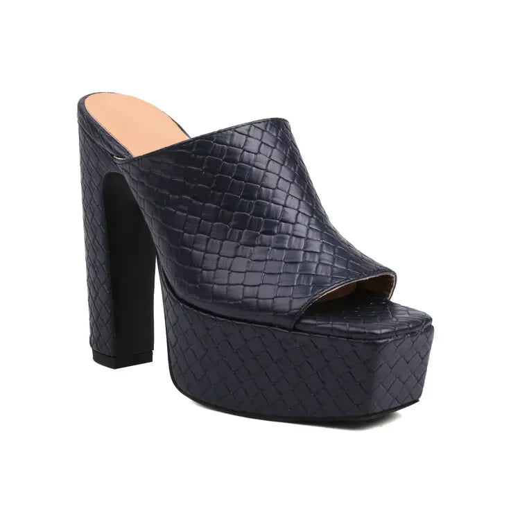 Giselle™ | Leather Platform Sandals