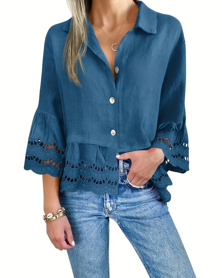 Céleste™ | Elegant luftig bluse 