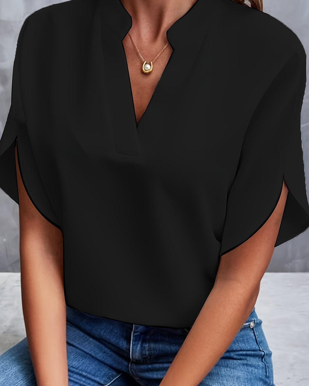 Celeste™ | Versatile Elegance Silk Blouse