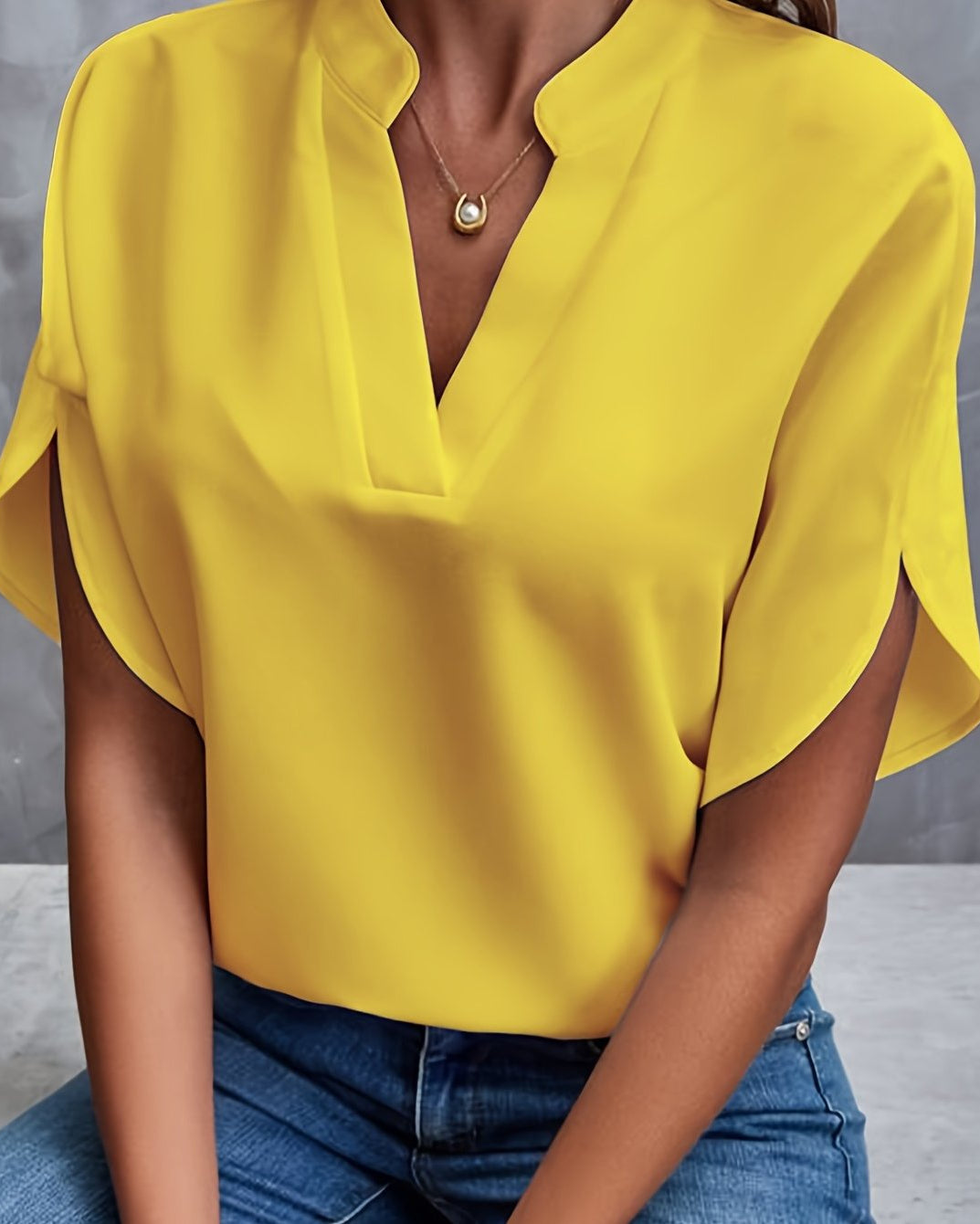 Celeste™ | Versatile Elegance Silk Blouse