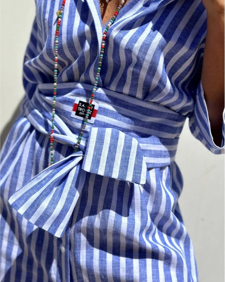 Wendine™ | Let og stilfuld stribet kjole