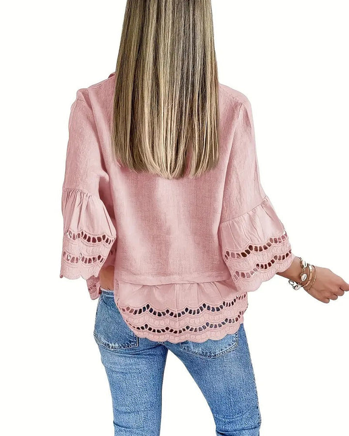 Céleste™ | Elegant luftig bluse 