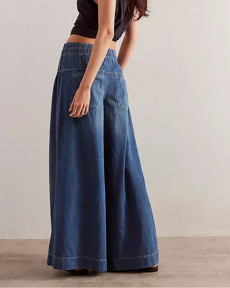 Clarisse™ | Wide-Leg & Elegant Jeans