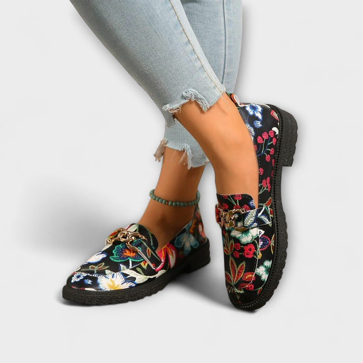 Clara™ | Blomstrede loafers med flere farver 